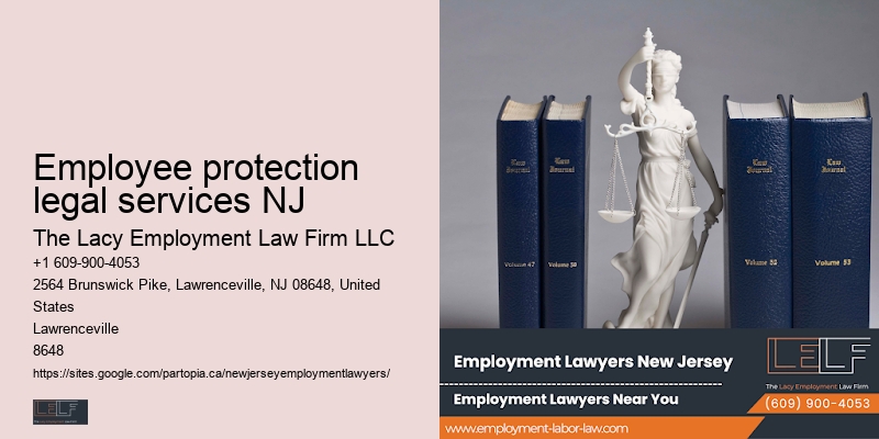 Employee protection legal services NJ Employment Law Solutions