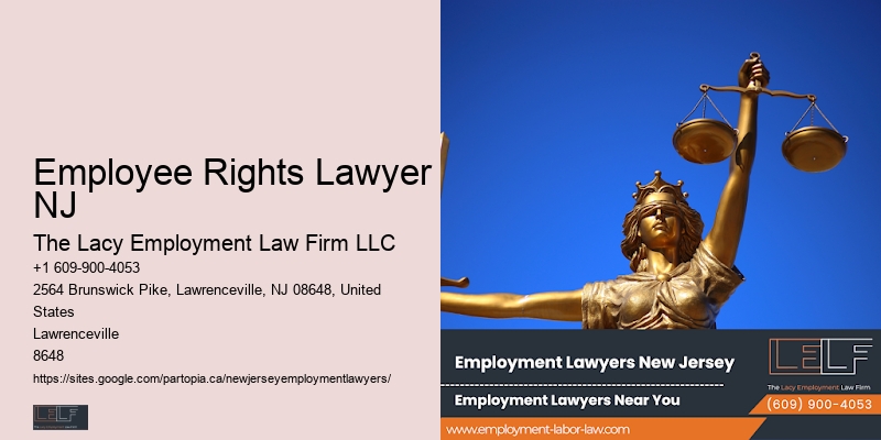 Employee Rights Lawyer NJ Employment Law Consultation