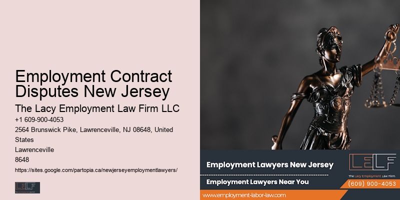 NJ legal representation for employment cases
