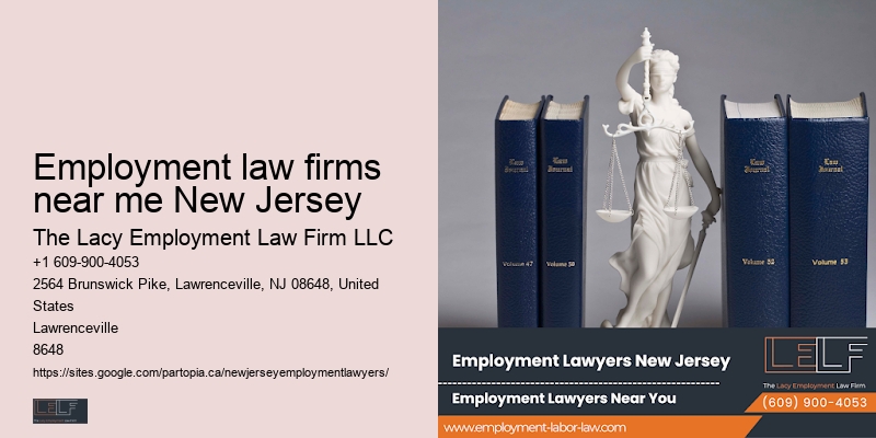 Employment law firms near me New Jersey Employment Law Advocate