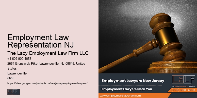 Top employment legal services Employment Law Representation NJ