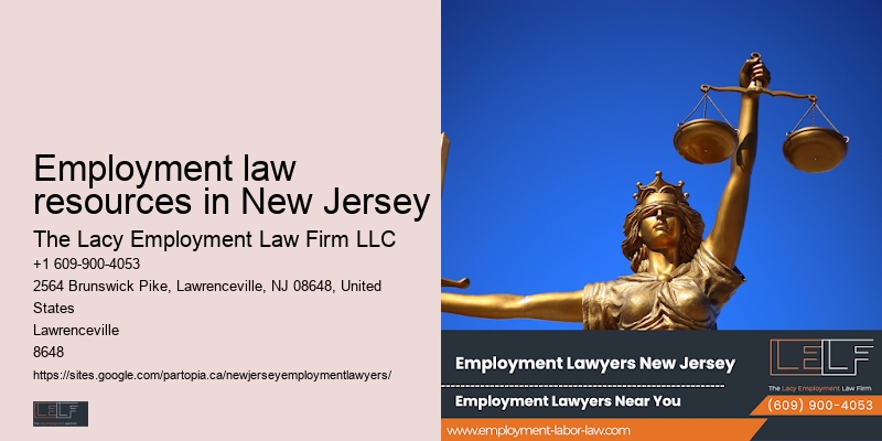 Employment law resources in New Jersey Employment Law Specialist