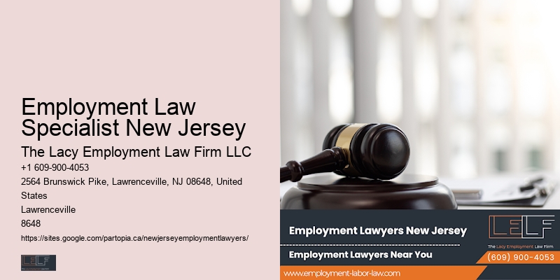 NJ legal support for employment matters