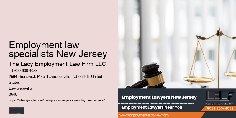 NJ Workplace Legal Counsel