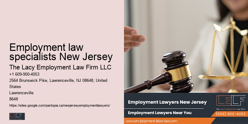NJ employment legal advice