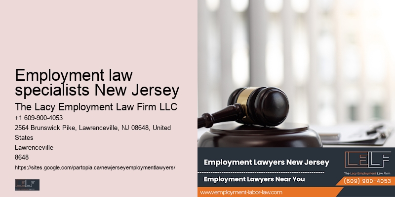 Employment law specialists New Jersey Employment Law Mediation