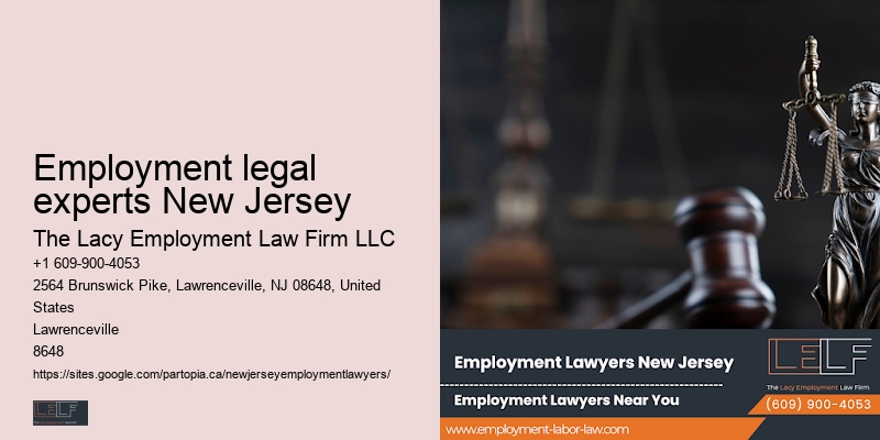 Employment legal experts New Jersey