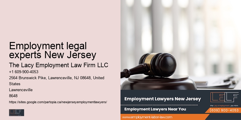 Employment legal experts New Jersey Wrongful Dismissal Lawyer