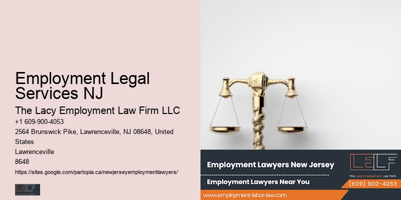 Employment Legal Services NJ Workplace Justice Lawyer