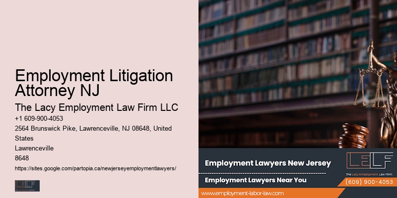 Employment Litigation Attorney NJ Employee Rights Legal Advisor