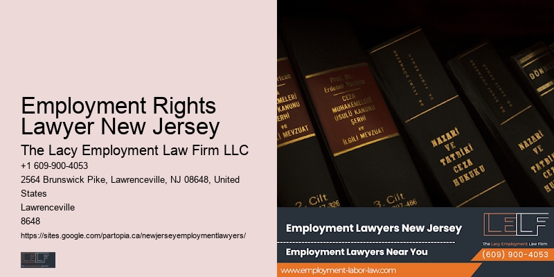 Employment Rights Lawyer New Jersey Employment Dispute Lawyer
