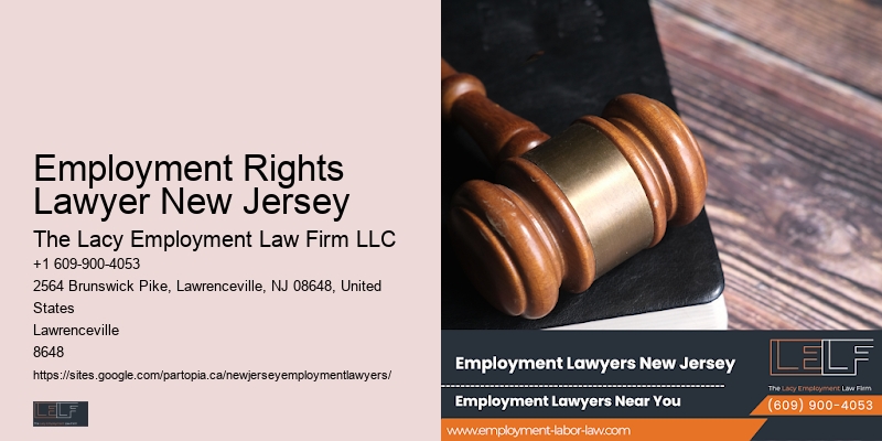 Employment Rights Lawyer New Jersey Employment Rights Representation