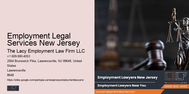 Employment Legal Services New Jersey