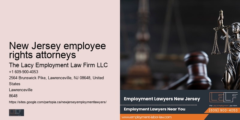 New Jersey employee rights attorneys