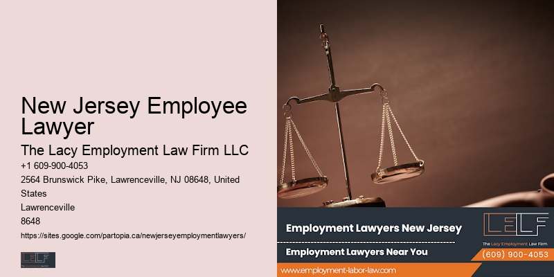 Workplace Attorney New Jersey Employee Lawyer