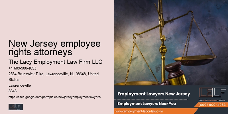 New Jersey employee rights attorneys severance package lawyers
