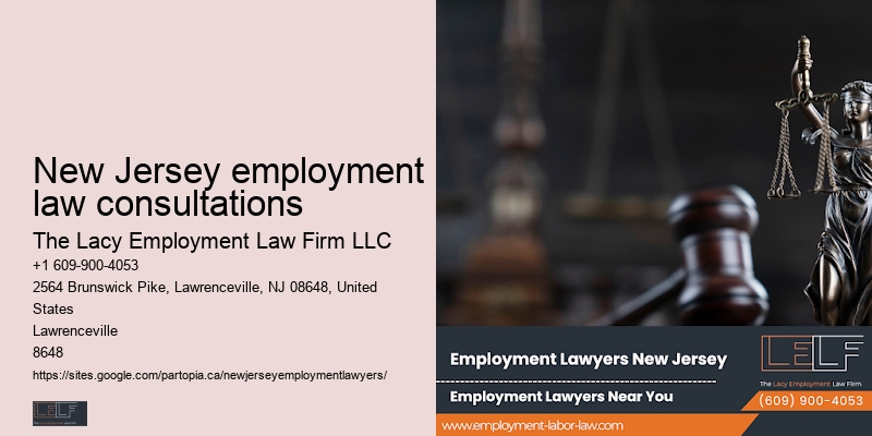 New Jersey employment law consultations