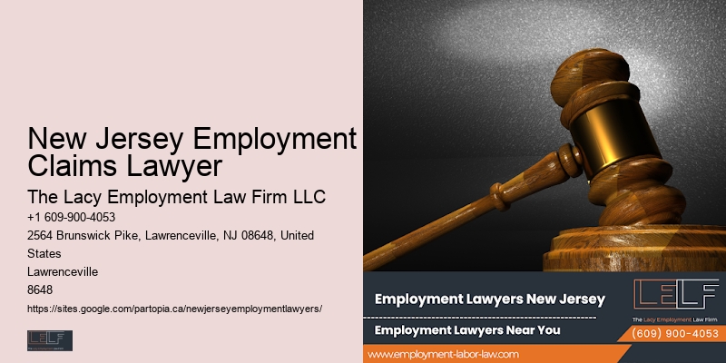 New Jersey Employment Claims Lawyer employment law legal experts