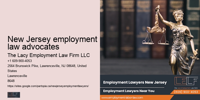 New Jersey employment law advocates Employment Legal Counsel