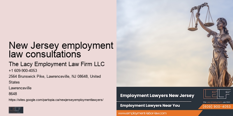 Employment rights legal advice New Jersey employment law consultations