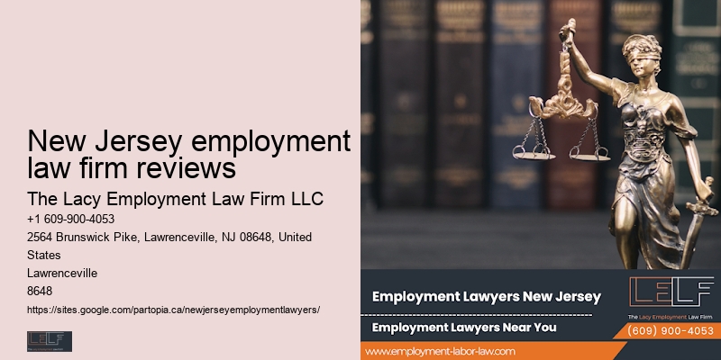 Employment law services near me New Jersey employment law firm reviews