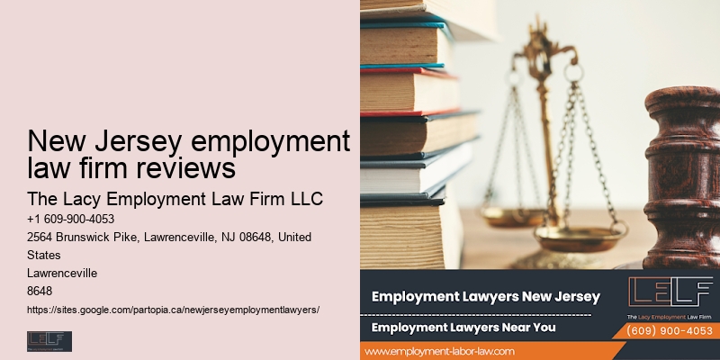 Employment Disputes Lawyer New Jersey employment law firm reviews