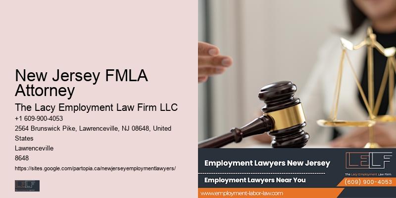 Workplace legal representation New Jersey FMLA Attorney