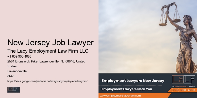 NJ Employment Law Advice and Representation