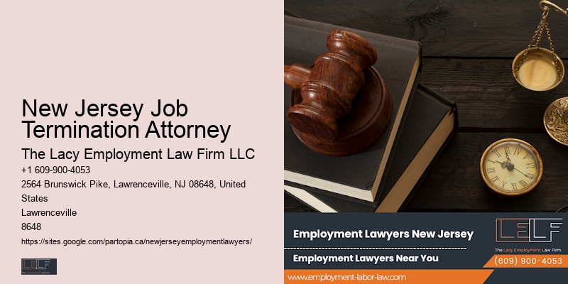 Workplace discrimination attorneys New Jersey Job Termination Attorney
