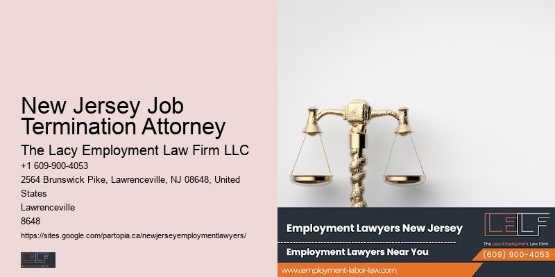 New Jersey Job Termination Attorney wage and hour dispute lawyers