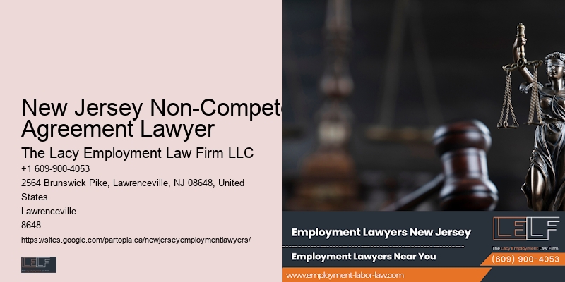 New Jersey Non-Compete Agreement Lawyer