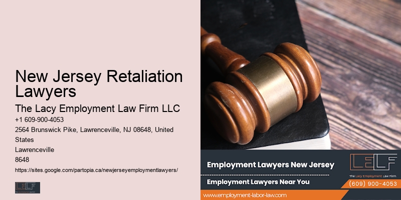 New Jersey Retaliation Lawyers employment arbitration services