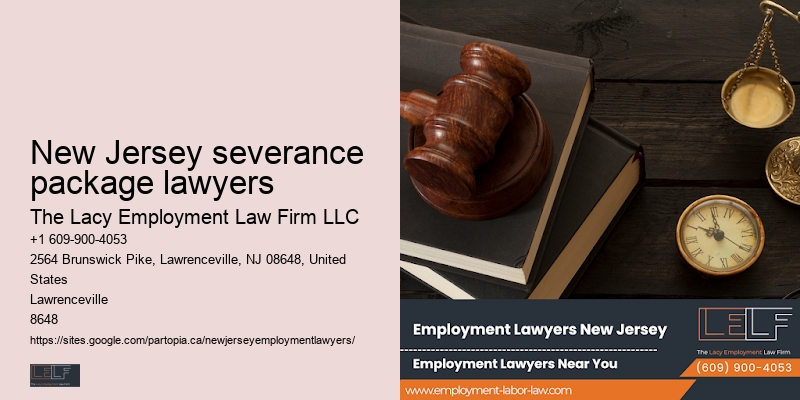 Discrimination lawsuit lawyers New Jersey severance package lawyers