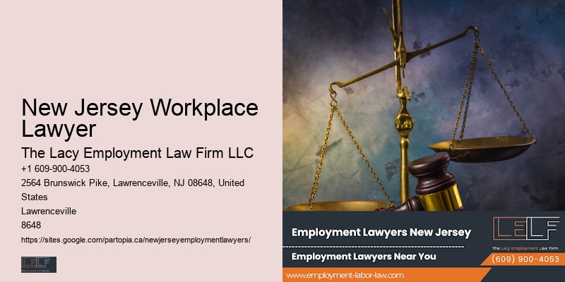 New Jersey Workplace Lawyer employment case experts