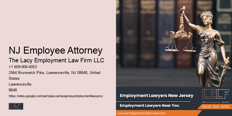 NJ legal services for employment cases