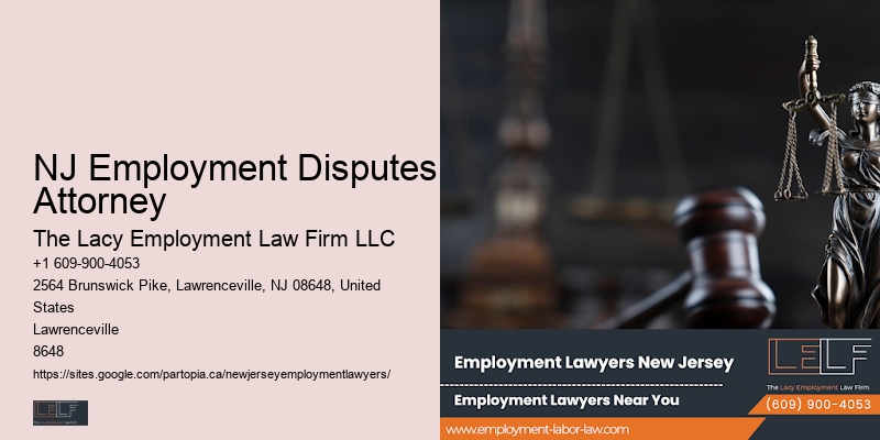 NJ Employment Disputes Attorney