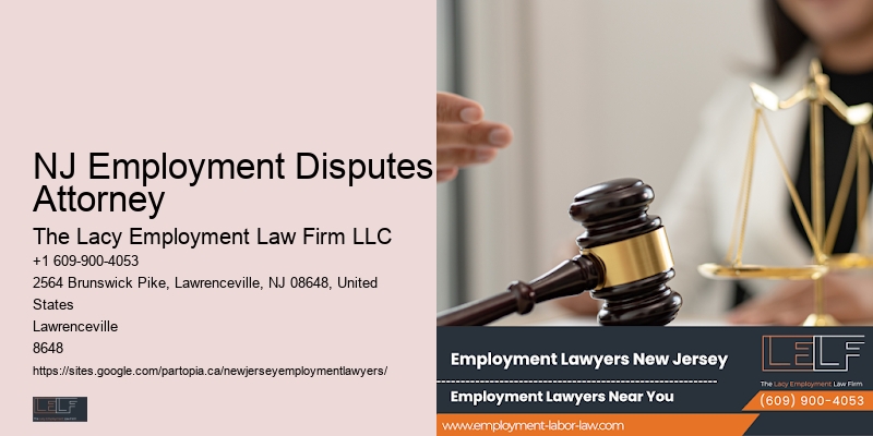 Employment Law Representation NJ