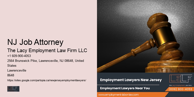 Employment Termination Legal Services NJ
