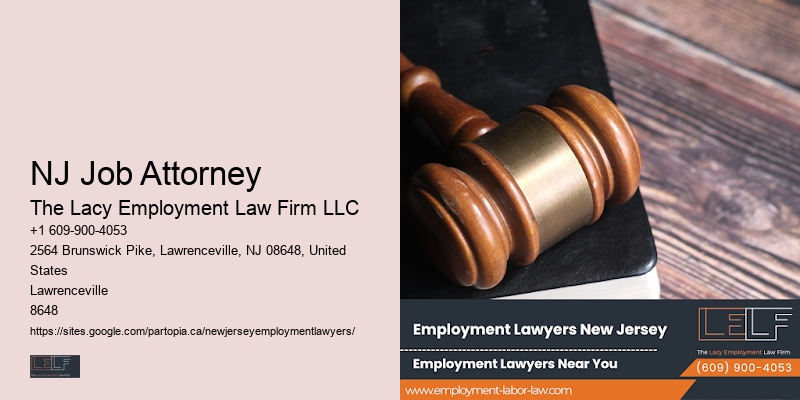 NJ Job Attorney employment law consultations