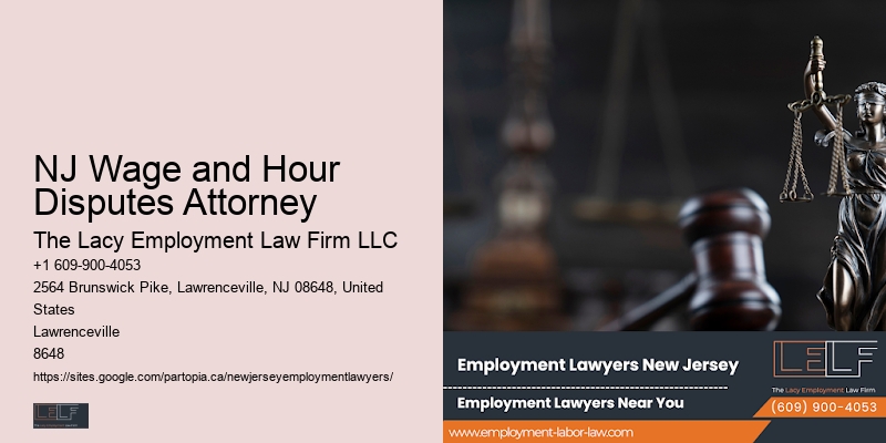 NJ Wage and Hour Disputes Attorney