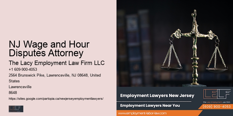 NJ Employment Law Resolution Services