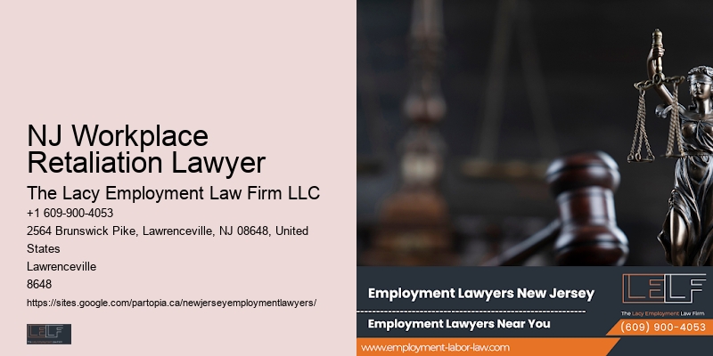 NJ Workplace Retaliation Lawyer