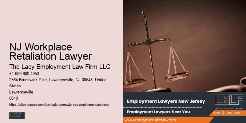 NJ wrongful dismissal legal representation