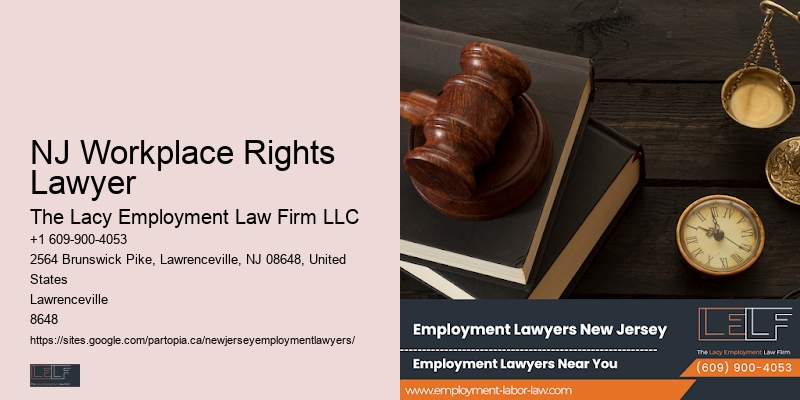NJ Workplace Rights Lawyer employment contract issues