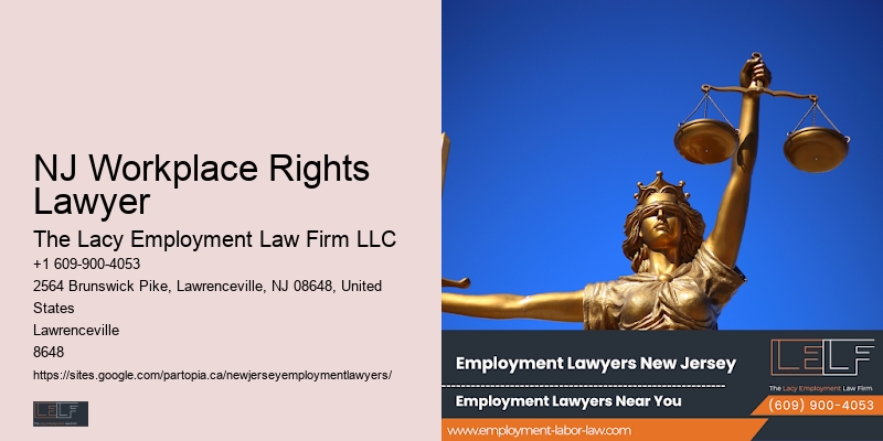 NJ Workplace Rights Lawyer Employment Law Cases