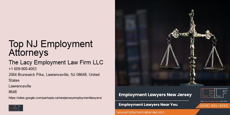 Top NJ Employment Attorneys employment law consultants