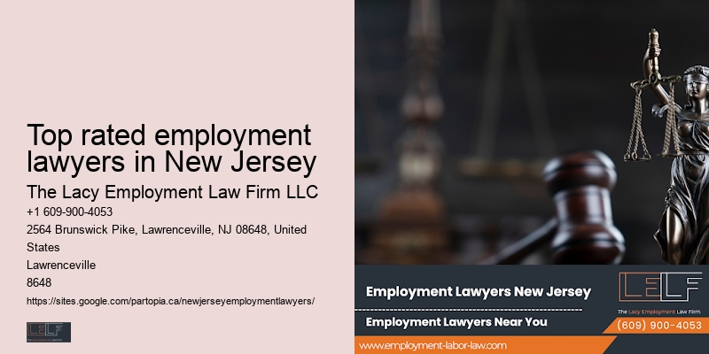 Top rated employment lawyers in New Jersey