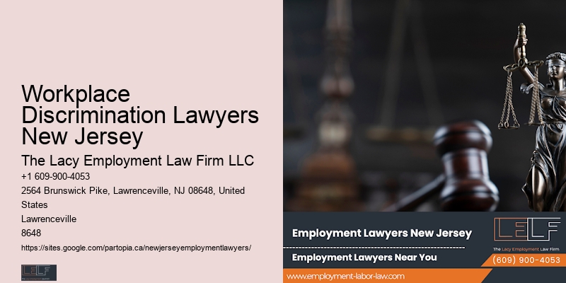 Workplace Discrimination Lawyers New Jersey