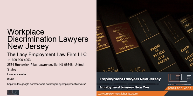 Workplace Discrimination Lawyers New Jersey Employment Retaliation Lawsuit