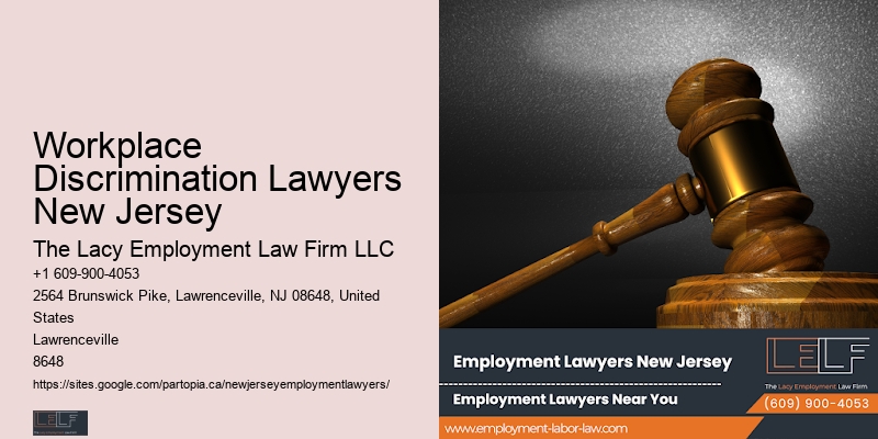 Workplace Discrimination Lawyers New Jersey Employment Disability Claims